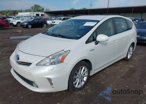 2013 Toyota Prius V Five из США, поврежденный, VIN JTDZN3EU3D3262332